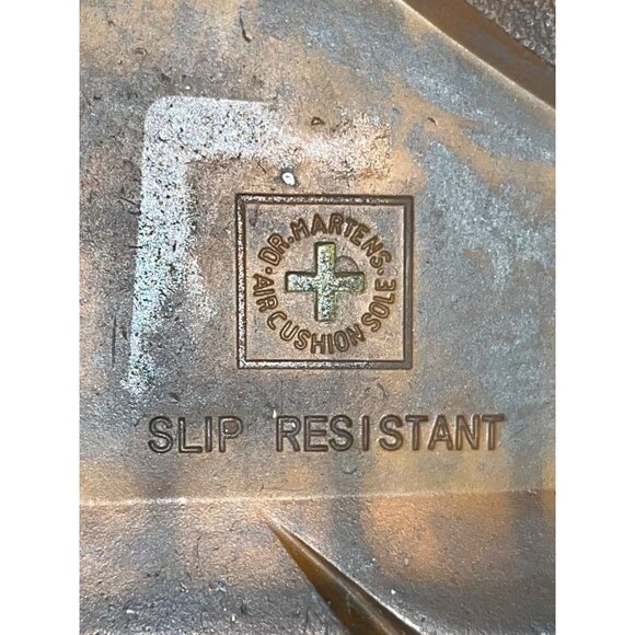 Dr Martens Sussex Work Boot Mens 13 M Used Brown Leather - Picture 10 of 13